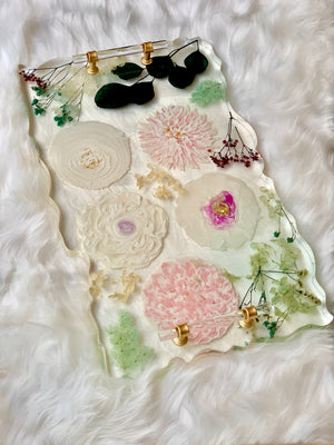 Dried Flowers 3D Tray: Blooming Garden