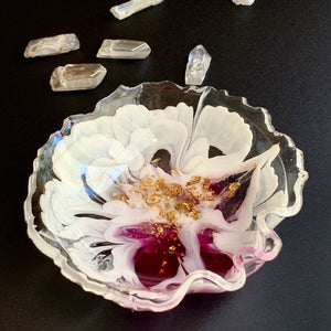 Ring Dish - 3D Floral Art
