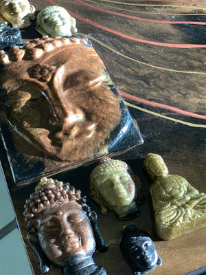 Buddha 3D Resin Art: Wisdom - 12x12"